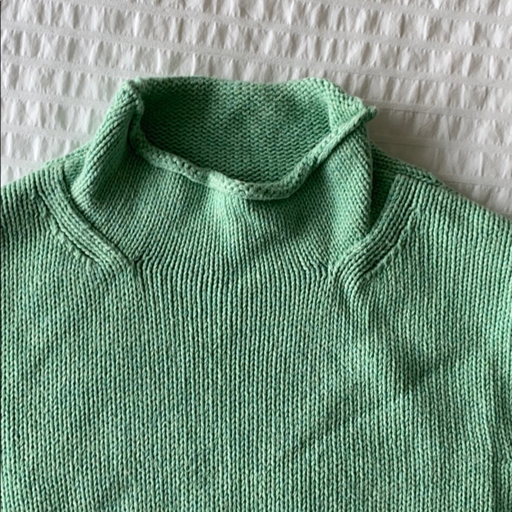 J. Crew Mint Green Sweater - Picture 6 of 7